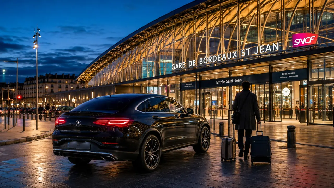 Tarif taxi Bordeaux Gare Saint-Jean de nuit